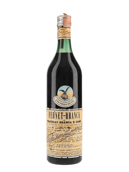 Fernet Branca Bottled 1970s 100cl / 45%