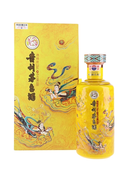 Moutai Scattered Flowers Flying Apsaras Limited Edition 2024 - Baijiu 50cl / 53%