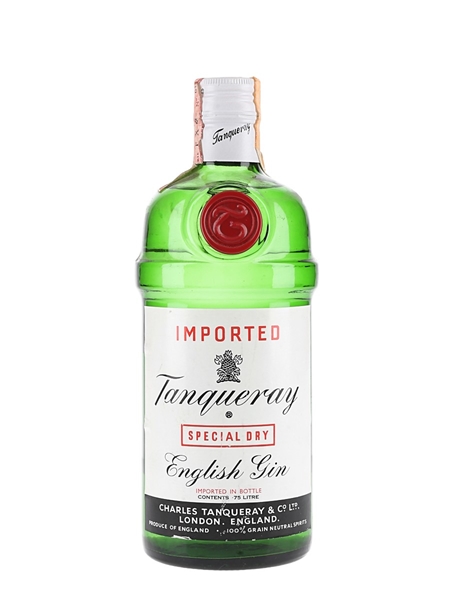 Tanqueray Imported Special Dry Bottled 1970s - Canelli 75cl / 43%