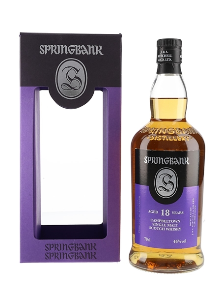 Springbank 18 Year Old Bottled 2019 70cl / 46%