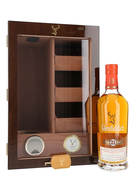 Glenfiddich 21 Year Old with Humidor - Lot 194103 - Buy/Sell