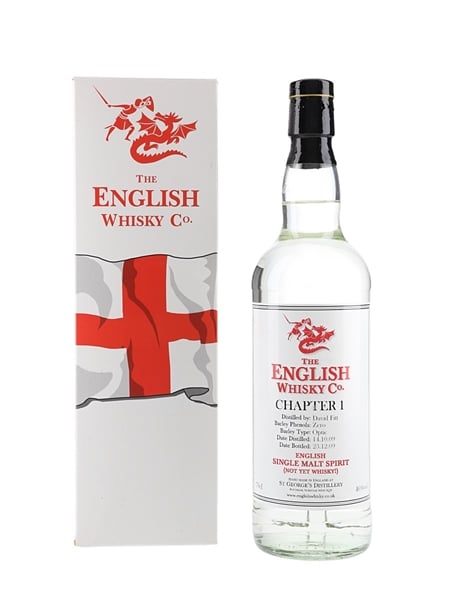 The English Whisky Co. Chapter 1 Single Malt Spirit Bottled 2009 70cl / 46%