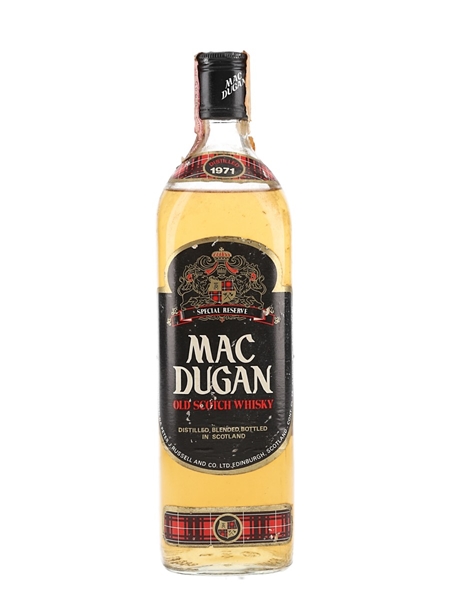 Mac Dugan 1971 Special Reserve Bottled 1970s - Cora 75cl / 40%