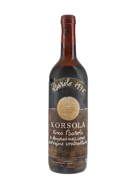 1970 Barolo S. Orsola 75cl / 13%