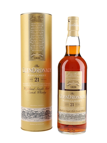 Glendronach 21 Year Old Parliament Bottled 2023 70cl / 48%