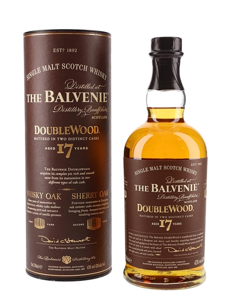 Balvenie 17 Year Old DoubleWood  70cl / 43%