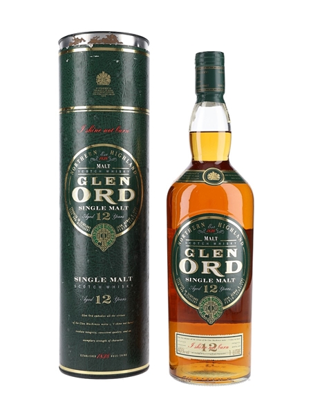 Glen Ord 12 Year Old Bottled 1990s 100cl / 40%