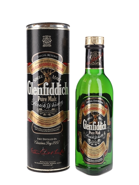 Glenfiddich Special Old Reserve Pure Malt Bottled 1990s 35cl / 40%