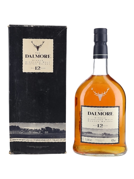 Dalmore 12 Year Old Bottled 1990s-2000s 100cl / 43%