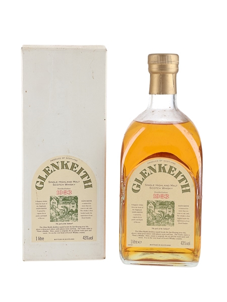 Glen Keith 10 Year Old Distilled Before 1983 Bottled 1990s 70cl / 43%