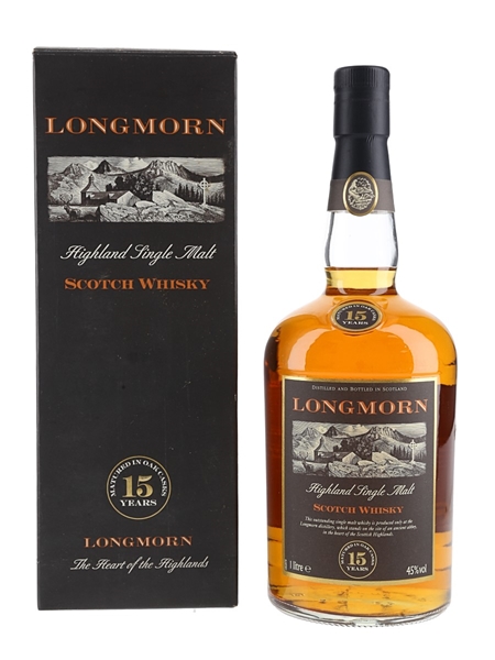 Longmorn 15 Year Old Bottled 1990s 100cl / 45%