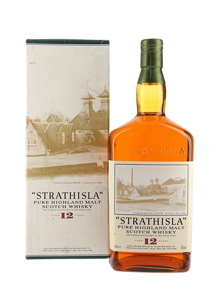 Strathisla 12 Year Old Bottled 1990s 100cl / 43%