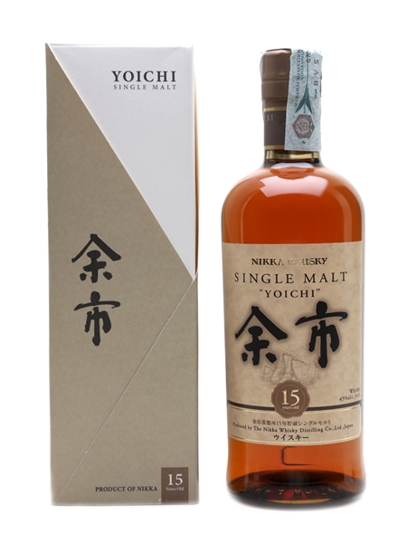 Nikka Yoichi 15 Year Old  70cl / 45%