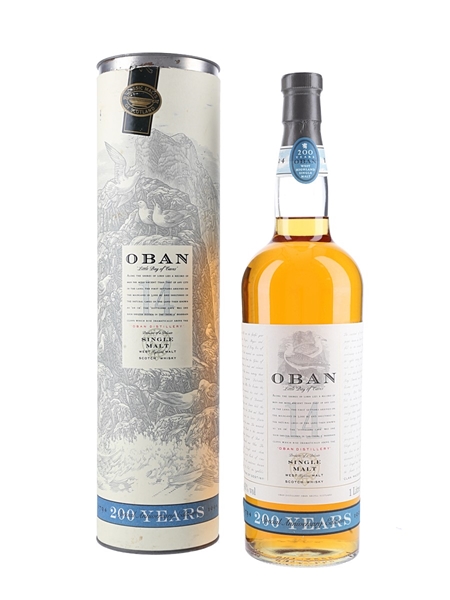 Oban 14 Year Old 200th Anniversary Bottled 1990s 100cl / 43%