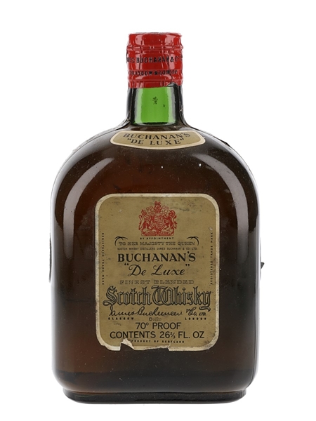 Buchanan's De Luxe Spring Cap Bottled 1950s-1960s 75.7cl / 40%