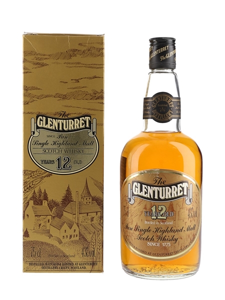 Glenturret 12 Year Old Bottled 1980s 75cl / 43%