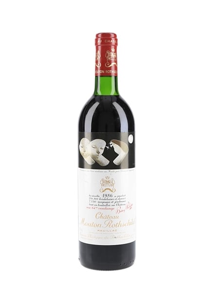 1986 Chateau Mouton Rothschild 100 Points 75cl / 12.5%