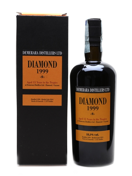 Diamond 1999 Demerara Rum 15 Year Old - Velier 70cl / 53.1%