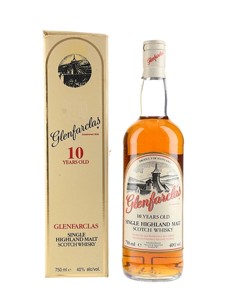 Glenfarclas 10 Year Old Bottled 1980s 75cl / 40%