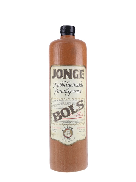 Bols Jonge Dubbelgestookte Graangenever Bottled 1980s 100cl / 35%