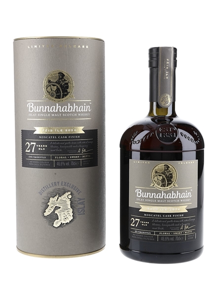 Bunnahabhain 27 year Old Moscatel Cask Finish Bottled 2023 - Feis Ile 2024 70cl / 46.6%