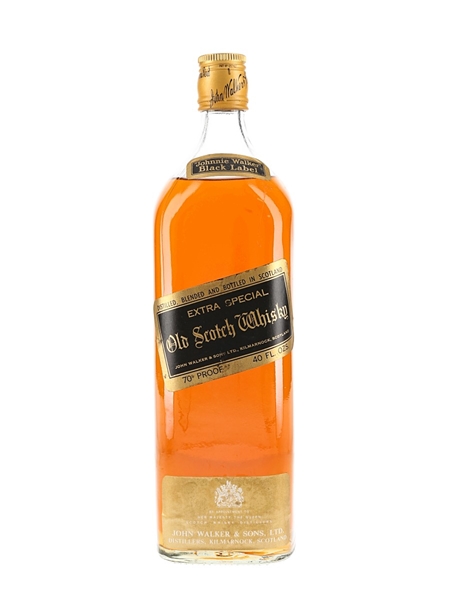 Johnnie Walker Black Label Extra Special Bottled 1970s 113cl / 40%