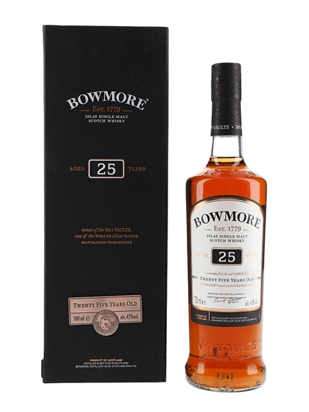 Bowmore 25 Year Old  70cl / 43%