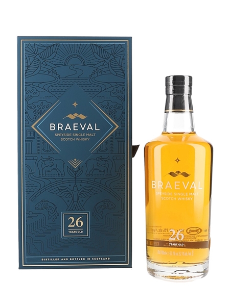 Braeval 26 Year Old Bottled 2023 70cl / 52.1%