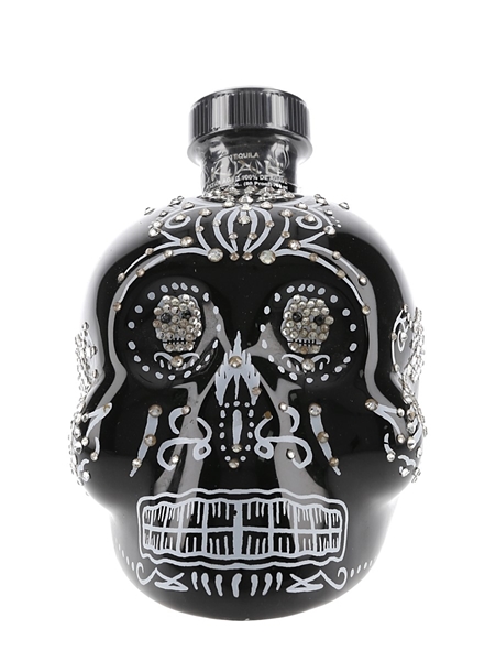 KAH Extra Anejo Tequila Jewelled Ceramic Skull - Limited Edition 70cl / 40%