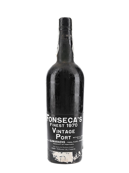 1970 Fonseca's Finest Vintage Port Bottled 1972 75cl / 22%