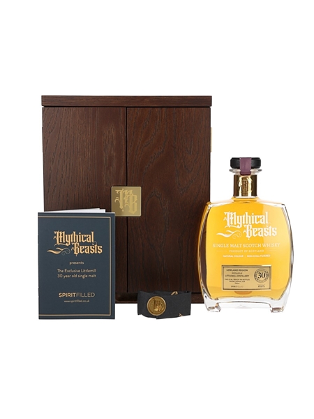 Littlemill 30 Year Old Cask No.638 Spiritfilled - Mythical Beasts 70cl / 49.8%