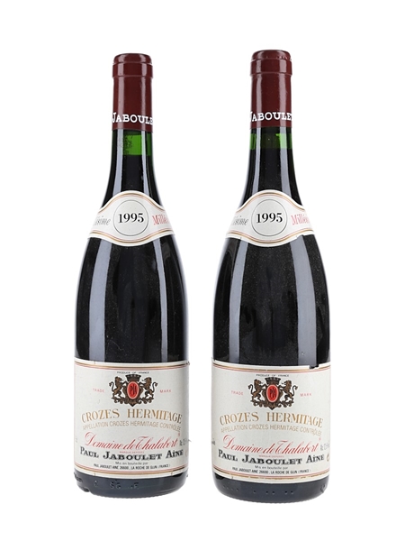 1995 Crozes Hermitage Domaine De Thalabert Paul Jaboulet Aine 2 x 75cl / 12.5%
