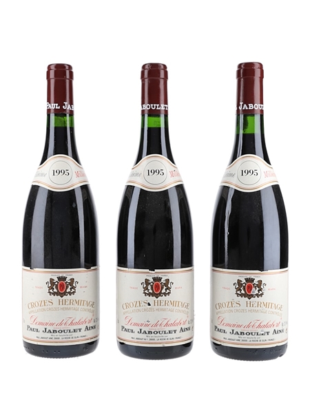 1995 Crozes Hermitage Domaine De Thalabert Paul Jaboulet Aine 3 x 75cl / 12.5%