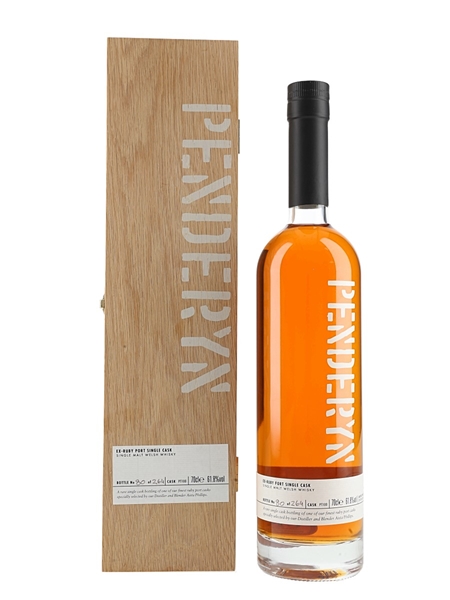 Penderyn Ex - Ruby Single Cask Number PT100  70cl / 61.8%