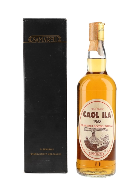 Caol Ila 1968 Full Proof Bottled 1982 - Samaroli 75cl / 57%