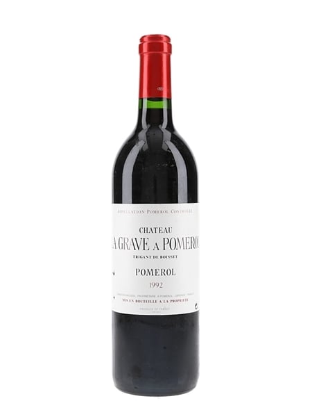 1992 Chateau  La Grave a Pomerol Trigant de Boisset  75cl / 13%