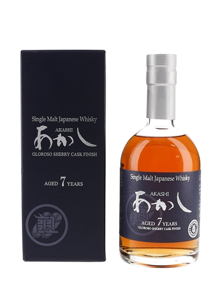 Akashi 7 Year Old Oloroso Sherry Cask Finish - Lot 194050
