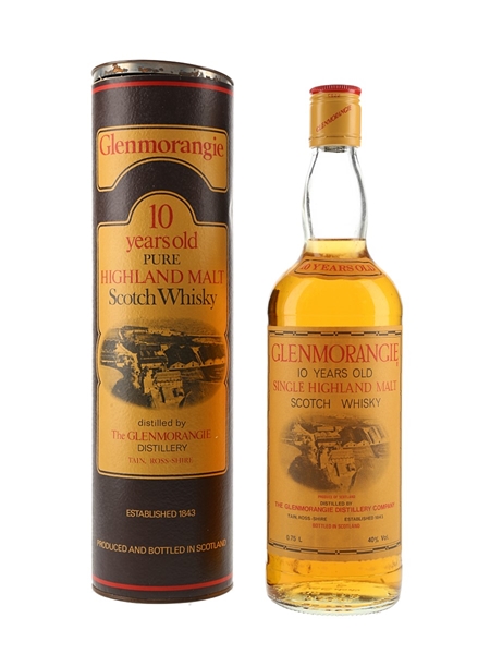 Glenmorangie 10 Year Old Bottled 1980s 75cl / 40%