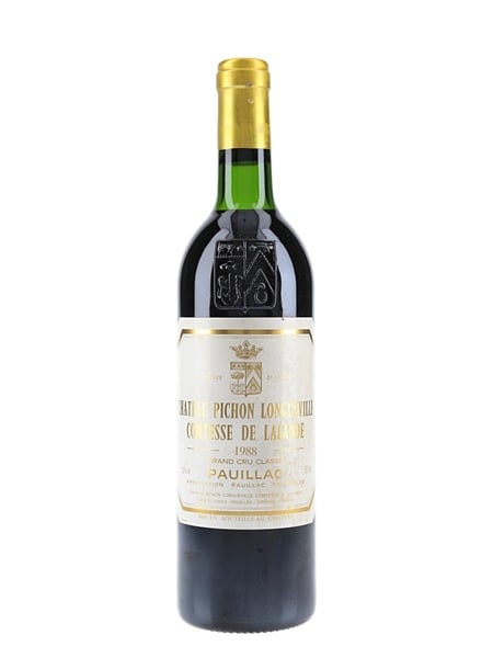 1988 Chateau Pichon Longueville Comtesse De Lalande Grand Cru Classe 75cl / 12.5%