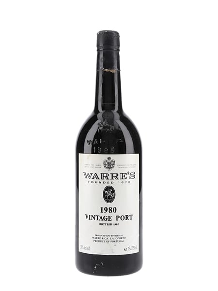 1980 Warre's Vintage Port Bottled 1982 75cl / 20%