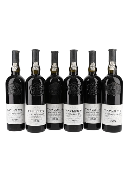 2000 Taylor's Vintage Port Bottled 2002 6 x 75cl / 20.5%