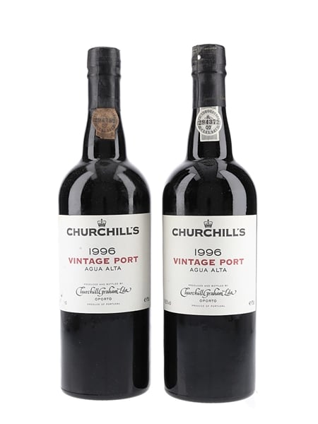 1996 Churchill's Vintage Port Agua Alta 2 x 75cl / 19.5%