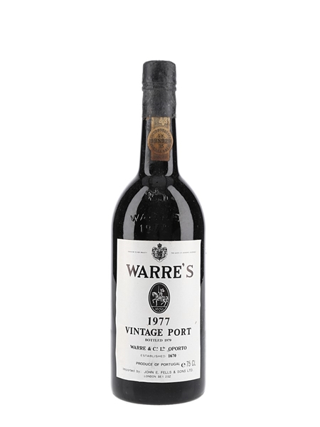 1977 Warre's Vintage Port Bottled 1979 75cl / 21%