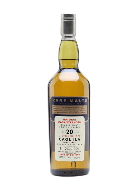 Caol Ila 1975 20 Year Old Rare Malts Selection - UK Market 75cl / 61.12%