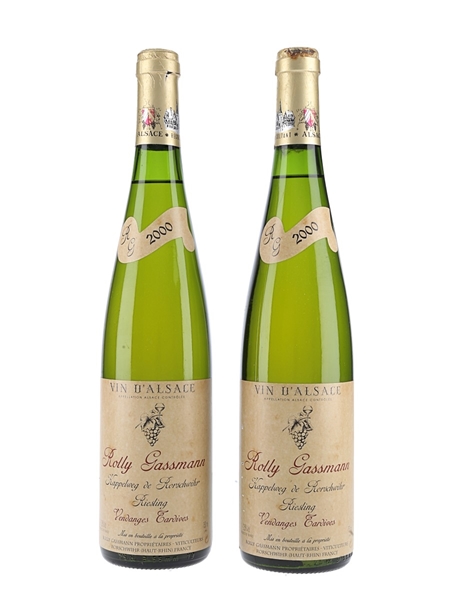 2000 Riesling - Rolly Gassmann Kappelweg De Rorschwihr - Vendanges Tardives 2 x 75cl / 12.5%