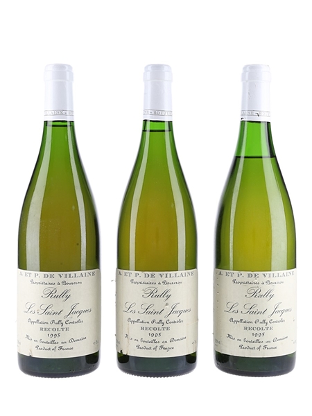 1995 Rully Les Saint Jacques A & P De Villaine 3 x 75cl / 12.5%