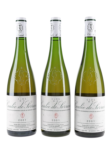 2001 Clos De La Coulee De Serrant  3 x 75cl / 13.5%