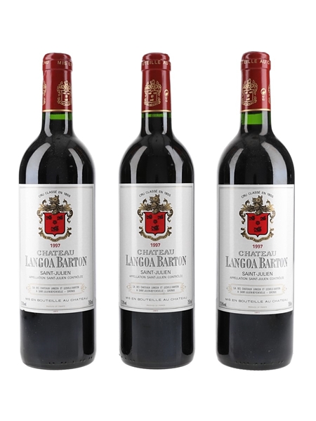 Chateau Langoa Barton 1997  3 x 75cl / 12.5%