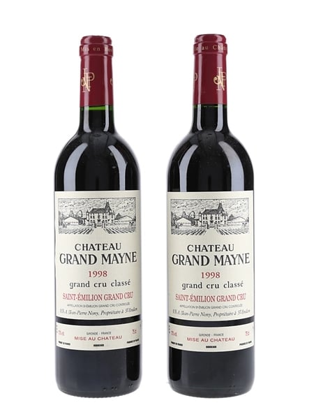 1998 Chateau Grand Mayne  2 x 75cl / 13%