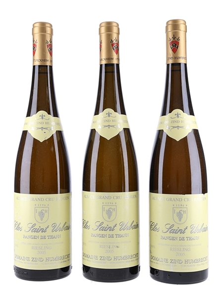 2005 Clos St Urbain Rangen de Thann Riesling Grand Cru Domaine Zind Humbrecht 3 x 75cl / 13.5%